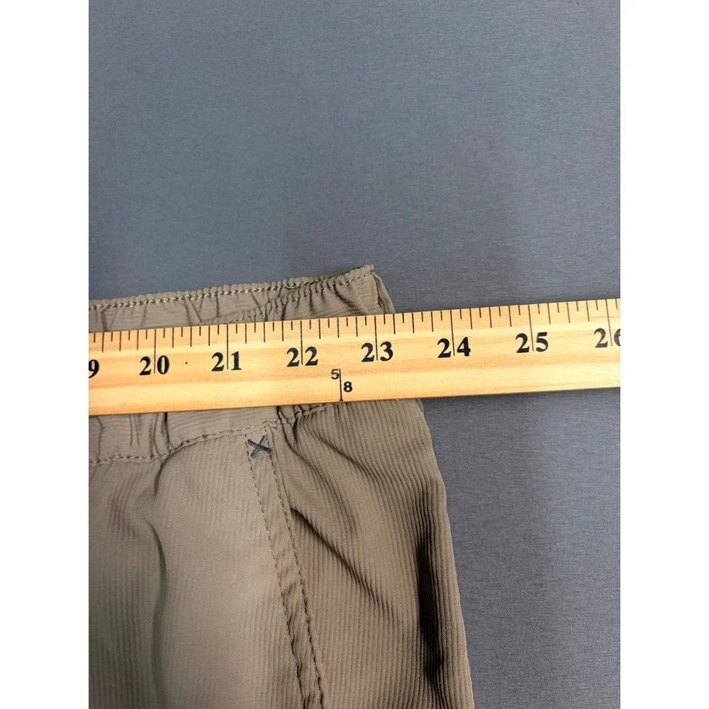 Wrangler Outdoor Series Mens Tan Cargo Shorts‎ Size 44 Elastic Waist 112336735
